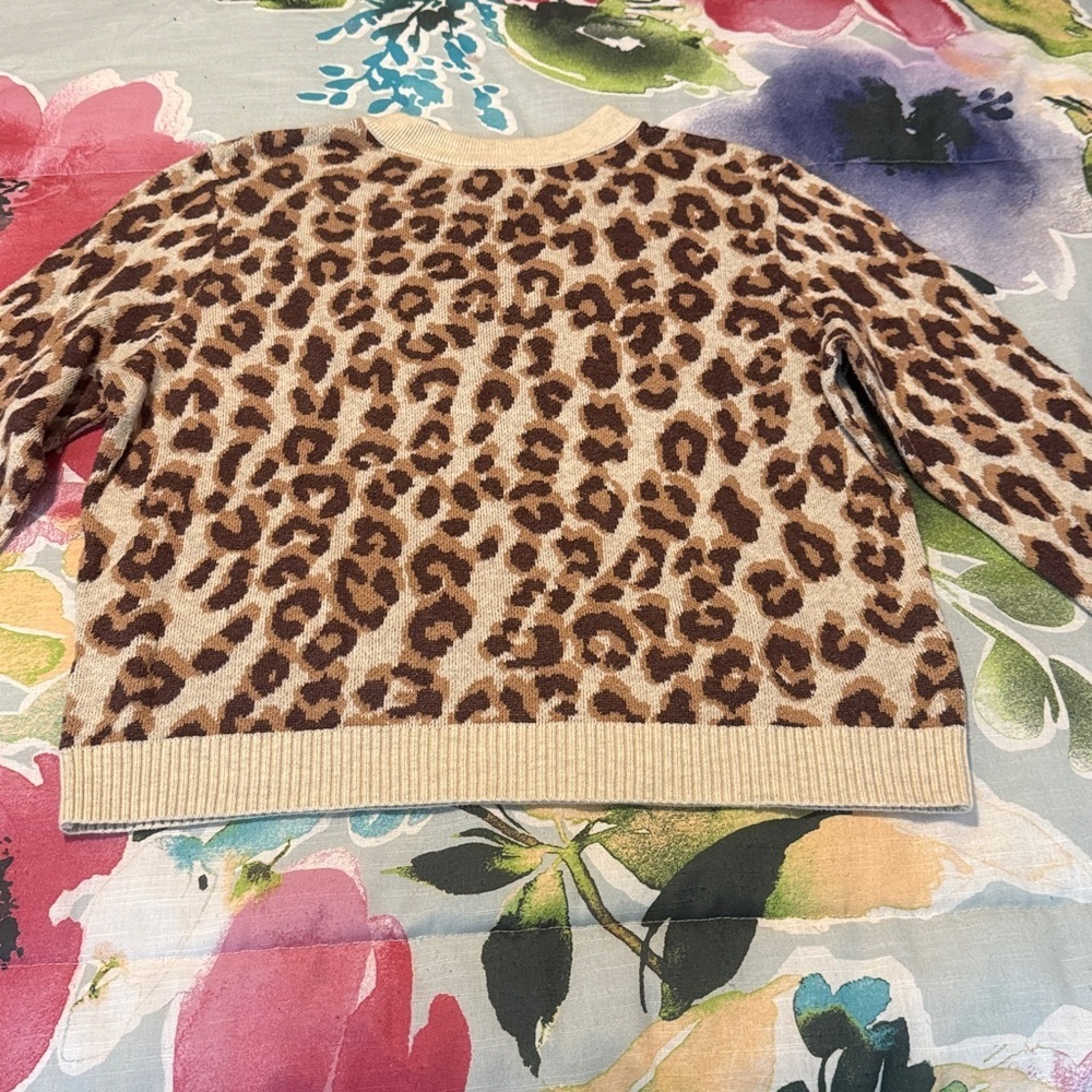 Leopard Print Sweater